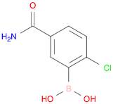 Boronic acid, B-[5-(aminocarbonyl)-2-chlorophenyl]-
