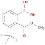 Benzoic acid, 2-borono-6-(trifluoromethyl)-, 1-methyl ester