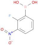 Boronic acid, B-(2-fluoro-3-nitrophenyl)-