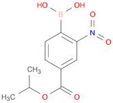 Benzoic acid, 4-borono-3-nitro-, 1-(1-methylethyl) ester