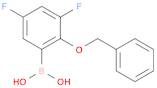 Boronic acid, B-[3,5-difluoro-2-(phenylmethoxy)phenyl]-