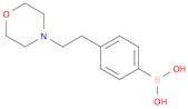 Boronic acid, B-[4-[2-(4-morpholinyl)ethyl]phenyl]-