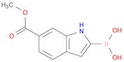 1H-Indole-6-carboxylic acid, 2-borono-, 6-methyl ester