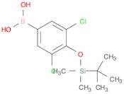 Boronic acid, B-[3,5-dichloro-4-[[(1,1-dimethylethyl)dimethylsilyl]oxy]phenyl]-