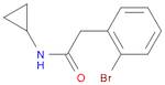 Benzeneacetamide, 2-bromo-N-cyclopropyl-