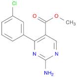 5-Pyrimidinecarboxylic acid, 2-amino-4-(3-chlorophenyl)-, methyl ester