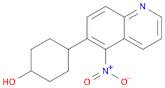 Cyclohexanol, 4-(5-nitro-6-quinolinyl)-