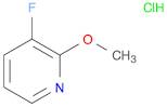 Pyridine, 3-fluoro-2-methoxy-, hydrochloride (1:1)