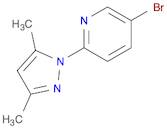 Pyridine, 5-bromo-2-(3,5-dimethyl-1H-pyrazol-1-yl)-
