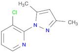 Pyridine, 3-chloro-2-(3,5-dimethyl-1H-pyrazol-1-yl)-