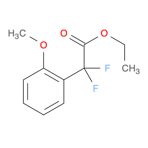 Benzeneacetic acid, α,α-difluoro-2-methoxy-, ethyl ester