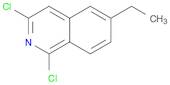 Isoquinoline, 1,3-dichloro-6-ethyl-