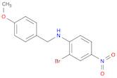 Benzenemethanamine, N-(2-bromo-4-nitrophenyl)-4-methoxy-
