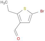 3-Thiophenecarboxaldehyde, 5-bromo-2-ethyl-