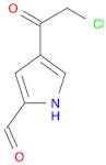 1H-Pyrrole-2-carboxaldehyde, 4-(2-chloroacetyl)-