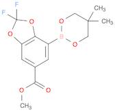 1,3-Benzodioxole-5-carboxylic acid, 7-(5,5-dimethyl-1,3,2-dioxaborinan-2-yl)-2,2-difluoro-, methyl ester
