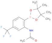 Acetamide, N-[2-(4,4,5,5-tetramethyl-1,3,2-dioxaborolan-2-yl)-5-(trifluoromethyl)phenyl]-