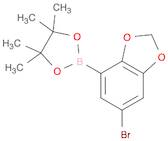 1,3-Benzodioxole, 6-bromo-4-(4,4,5,5-tetramethyl-1,3,2-dioxaborolan-2-yl)-