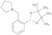 Pyrrolidine, 1-[[2-(4,4,5,5-tetramethyl-1,3,2-dioxaborolan-2-yl)phenyl]methyl]-