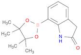 2H-Indol-2-one, 1,3-dihydro-7-(4,4,5,5-tetramethyl-1,3,2-dioxaborolan-2-yl)-