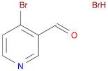 3-Pyridinecarboxaldehyde, 4-bromo-, hydrobromide (1:1)