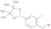 1,3,2-Dioxaborolane, 2-[4-(bromomethyl)-3-fluorophenyl]-4,4,5,5-tetramethyl-