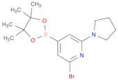 Pyridine, 2-bromo-6-(1-pyrrolidinyl)-4-(4,4,5,5-tetramethyl-1,3,2-dioxaborolan-2-yl)-