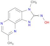 3H-Imidazo[4,5-f]quinoxalin-2-amine, N-hydroxy-3,8-dimethyl-