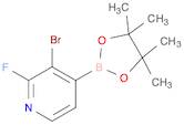 Pyridine, 3-bromo-2-fluoro-4-(4,4,5,5-tetramethyl-1,3,2-dioxaborolan-2-yl)-