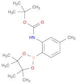 Carbamic acid, N-[5-methyl-2-(4,4,5,5-tetramethyl-1,3,2-dioxaborolan-2-yl)phenyl]-, 1,1-dimethylethyl ester