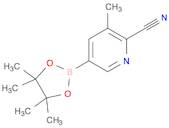 2-Pyridinecarbonitrile, 3-methyl-5-(4,4,5,5-tetramethyl-1,3,2-dioxaborolan-2-yl)-