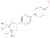 1-Piperazinecarboxaldehyde, 4-[4-(4,4,5,5-tetramethyl-1,3,2-dioxaborolan-2-yl)phenyl]-