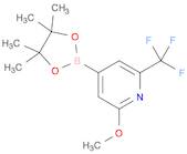Pyridine, 2-methoxy-4-(4,4,5,5-tetramethyl-1,3,2-dioxaborolan-2-yl)-6-(trifluoromethyl)-