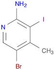 2-Pyridinamine, 5-bromo-3-iodo-4-methyl-