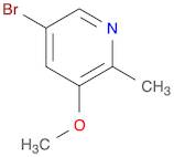 Pyridine, 5-bromo-3-methoxy-2-methyl-