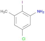 Benzenamine, 5-chloro-2-iodo-3-methyl-