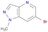 1H-Pyrazolo[4,3-b]pyridine, 6-bromo-1-methyl-