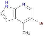 1H-Pyrrolo[2,3-b]pyridine, 5-bromo-4-methyl-