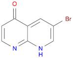 1,8-Naphthyridin-4(1H)-one, 6-bromo-