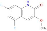 2(1H)-Quinolinone, 5,7-difluoro-3-methoxy-