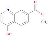 7-Quinolinecarboxylic acid, 4-hydroxy-, methyl ester