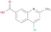 7-Quinolinecarboxylic acid, 4-chloro-2-methyl-