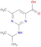 4-Pyrimidinecarboxylic acid, 6-methyl-2-[(1-methylethyl)amino]-