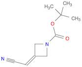 1-Azetidinecarboxylic acid, 3-(cyanomethylene)-, 1,1-dimethylethyl ester