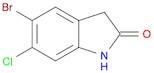 2H-Indol-2-one, 5-bromo-6-chloro-1,3-dihydro-