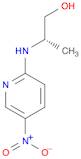 1-Propanol, 2-[(5-nitro-2-pyridinyl)amino]-, (2S)-