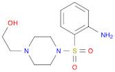 1-Piperazineethanol, 4-[(2-aminophenyl)sulfonyl]-