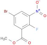 Benzoic acid, 5-bromo-2-fluoro-3-nitro-, methyl ester