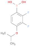 Boronic acid, B-[2,3-difluoro-4-(1-methylethoxy)phenyl]-
