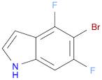 1H-Indole, 5-bromo-4,6-difluoro-